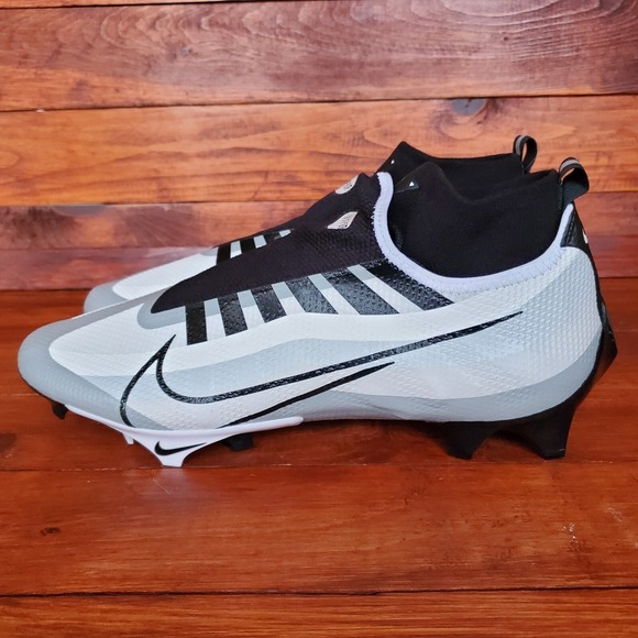 Nike Vapor Edge Pro 360 White Pure Platinum Football Cleats‎ Men 12.5 DQ3670-100